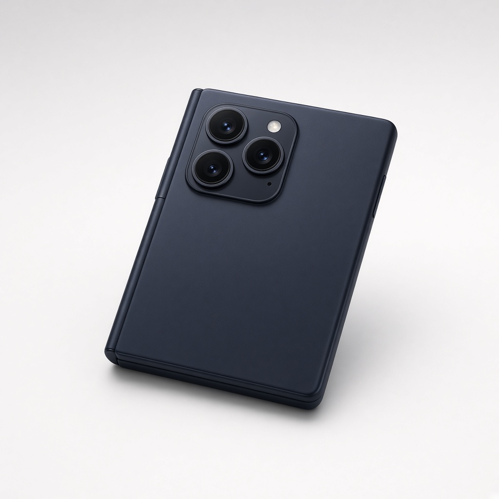 iPhone Duo folded, Night Sky finish
