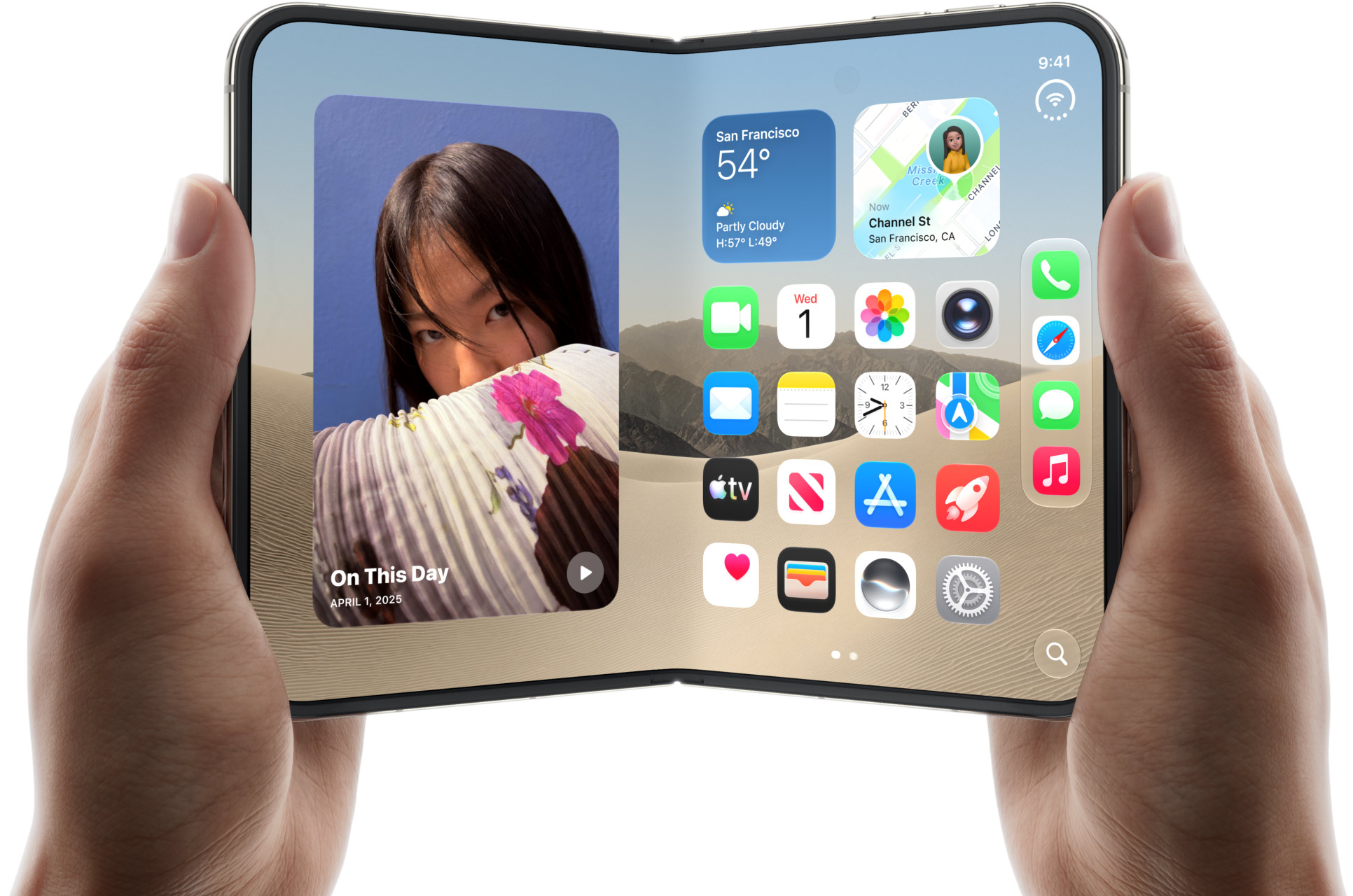 iPhone Duo expansive display